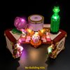 BrickBling LED Lighting Kit Compatible with Lego Wicked Glinda & Elphaba's Dormitory, Creative Light Compatible with Lego 75683-No Building Kit
