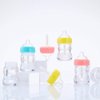 6 Pieces Empty Lip Gloss Tubes Reusable Lip Gloss Containers Milk Bottle Shaped Lips Gloss Tube 7 ml Empty Refillable Lips Gloss Bottles DIY Cosmetics Lipstick Containers, Yellow
