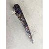 Generic Abalone shell effect acrylic and metal alligator hair claw clip clamp