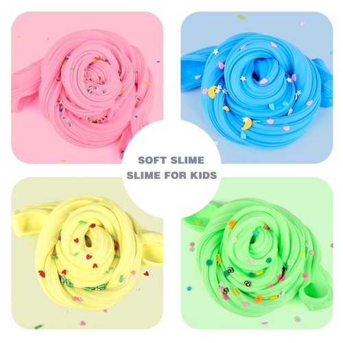 Christmas Mini Slime kit,24 Pack Butter Slime Party Favors, Slime Bulk for Classroom Prizes, Slime Toy Christmas Stocking Stuffers, Goodie Bag Stuffers for Kids Boys Girls