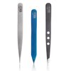 Bodyline Basics Tweezer Set for Eyebrows Chin Hair Splinters and Ingrown Hairs - Precision Tweezers for Facial Hair Removal