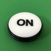 Yuanhe Casino Craps Dealer Button - 3Inch ON/OFF Puck Buttons, Great for Poker, Texas Hold 'em & Card Games