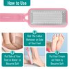 Slick- Foot File Callus Remover, Pink, Foot Scraper for Dead Skin, Foot Scrubber, Foot Rasp, Heel Scraper, Foot Grater for Dead Skin, Callus Remover for Feet, Foot File, Foot Callus Remover