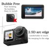 PCTC Screen Protector for DJI OSMO Action 4 Camera, Osmo Action 4 Lens Protector + Tempered Glass LCD Display Film + Silicone Lens cap Cover, 0.3mm 9H Hardness Anti-Scrach Anti-Bubble (6+2 Pack)