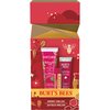 Burt's Bees Christmas Gifts, 3 Lip Care Stocking Stuffer Products, Squeezy Trio Tinted Lip Balm Set, Berry Sorbet, Sweet Peach & Watermelon Rush