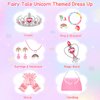 YAOOBEY Princess Dress Up Clothes for Girls 4-6,Unicorn Princess Easter Costumes Toys for Girls 3 4 5 6 7 Year Old Christmas Birthday Gifts