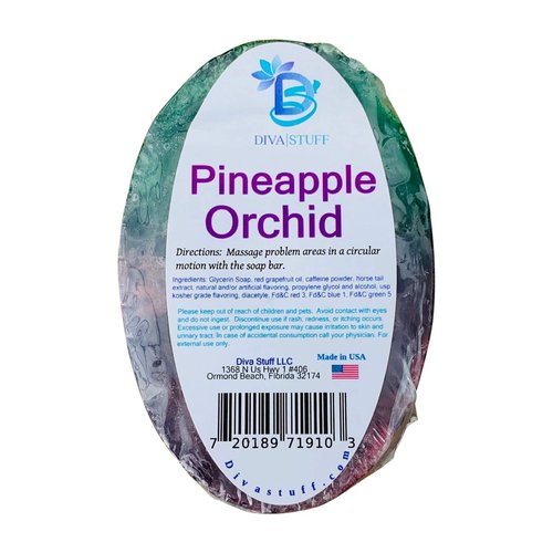 Diva Stuff By Kym, Pineapple Orchid Anti Cellulite Soap Bar, 5oz