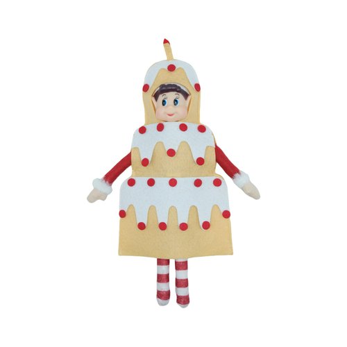 LovelfStory Elf Doll Accessories Clothes, Happy Birthday Costume Couture Holiday for Boy or Girl Elf Doll, Doll is not Included