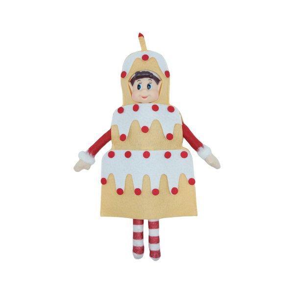 LovelfStory Elf Doll Accessories Clothes, Happy Birthday Costume Couture Holiday for Boy or Girl Elf Doll, Doll is not Included