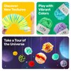 Original Stationery DIY Solar System Pom Pom Craft Kit, All-Inclusive Solar System Kit and Art Kit, Science Kits for Kids Age 8-12 & Solar System Toys