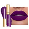 DE'MUMU Purple Lipstick Matte for Women, SuperStay Long Lasting Lipstick Smudge Proof No Transfer Liquid Lipsticks, Cruelty Free Lip Makeup (DM22 Purple Crystal)