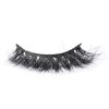 Miss Kiss 1 Pair Lashes 3D Mink Lash Natural Look Eye Lashes Soft Fluffy False Lash Cat Eye Fake Eyelashes Wispy Handmade Eyelash Strips Pack Can be Reusable 12 MM MK27