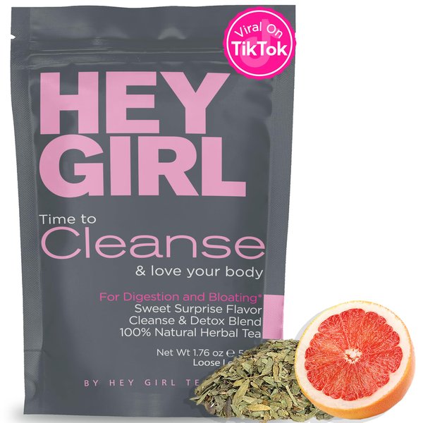 Detox Tea for Bloated Belly & Digestion | Loose Leaf Herbal Tea | Body and Colon Cleanse with Milk Thistle, Burdock Root, Senna Leaf | Digestive & Flat Tummy Tea | Natural Laxative