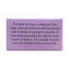 SINDYANNA OF GALILEE Fair Trade Extra Virgin Olive Oil Bar Soap, Handmade, Natural (Dead Sea)