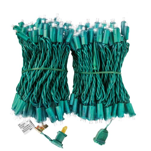 XTF2015 66ft 200 LED Christmas String Lights, End-to-End Plug Christmas Lights - UL Certified - Indoor Outdoor Christmas Tree Lights for Christmas, Eaves, Patio, Wedding, and Holiday Decoration, White