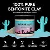 Trademark Beauty Mojave Mask - Clay Face Mask, Bentonite Clay Powder, Reduces Breakouts, Pore Mask, Vibrant Skin Complexion, Deep Cleanse Detox