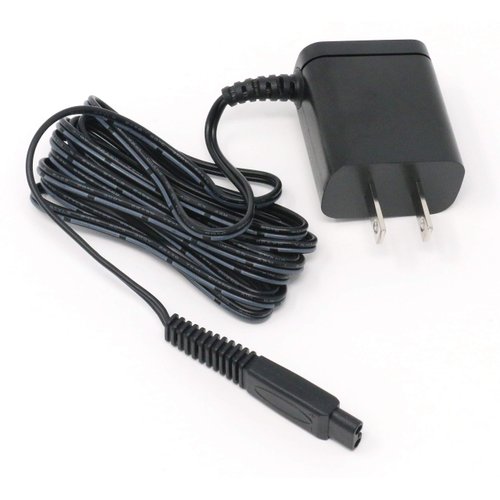 Andis 17165 Replacement Charging Cord Adapter for ProFoil Lithium TS-1 & TS-2 Shaver - Plug Directly into Wall Outlet or Socket - Compatible for Quick, Convenient Charging Shaver, Black