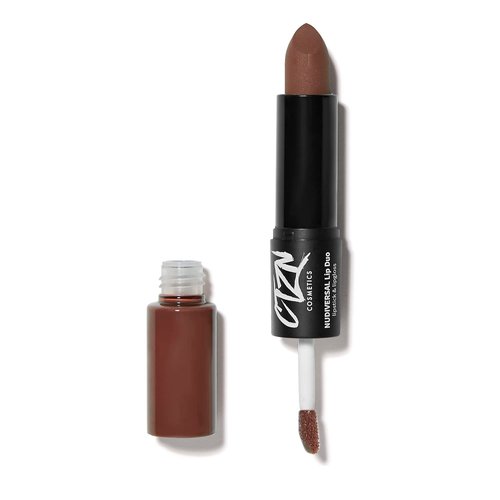 CTZN Cosmetics - Nudiversal Lip Duo Lipstick + Lip Gloss | Vegan, Cruelty-Free, Inclusive Beauty (Shade 21: New York City)