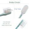 newrichbee [Upgrade Version 4 Pack Micro Nano Extra Soft Toothbrush for Adult,20000 Bristle Toothbrush,Soft Bristle Toothbrush for Sensitive Teeth or Gum Clean Effectively