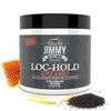 Uncle Jimmy Loc Hold Premium Hair Styling Pomade/Hair Wax - Medium to Strong Hold Clear Thick Formula Palmade 6 Fl Oz