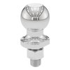 CURT 40095 Chrome ATV, UTV, Lawn Tractor Hitch Ball, 2,000 lbs, 1-7/8-Inch Diameter, 5/8 x 1-3/4-Inch Shank
