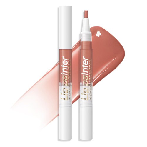 FREEORR Hydrating Lip Gloss,Plumping Lip Gloss Oil,Moisturizing Lipstick Lipgloss Lip Balm Colored Glassy Glossy Twist Tinted Lip Oil,Plump Lip Glow Oil 0.1 Fl Oz#03