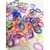 Color Elastic Hair Bands, Hair Ties,BEBEEPP 500pcs Multi Color Hair Holder Hair Tie Elastic Rubber Bands for Baby Girls