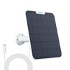 REOLINK 6W Solar Panel White, Non-Stop Solar Power Supply for All Wireless Battery Camera Outdoor, Trackmix, Argus Eco/2E/PT/3 Pro, Go PT Plus, Duo 2, Waterproof, Adjustable Mount, 4 Meters Cable