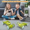 Gesture Sensing RC Stunt Car Toys for 6-12 yr Boys Girls, Remote Control Car Christmas Birthday Gifts for Kids Age 6 7 8 9 10 11+, 2.4Ghz Hand Controlled Twist Cars, 4WD Off-Road Vehicle (Green)