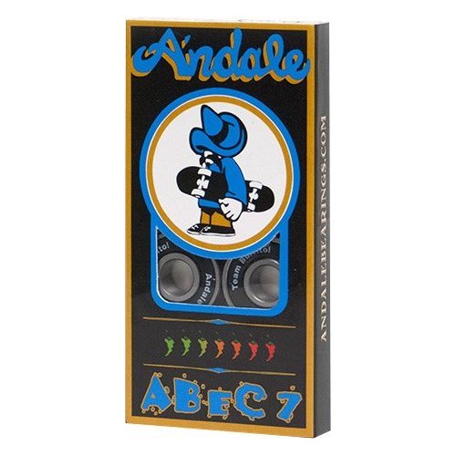 Andale Abec-7 Skateboard Bearings Black