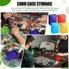 40 Pieces Deck Cards Boxes with Dividers Include 20 Trading Card Deck Cases with 20 Dividers Card Games Storage Organizer Cases for Trading Games Family Card Game Party Games Supplies