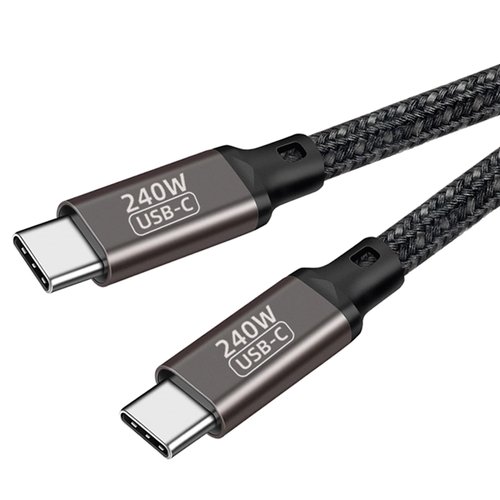 Alanph 10ft USB C to USB C Cable 240W5A, PD3.1 Type C Charging Cable Fast Charge for iPhone/MacBook/iPad/Galaxy