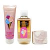 Bath & Body Works Fruity Sherbet Scoop - Duo Gift Set - Body Cream and Shower Gel With a Himalayan Salts Springs Bar Soap.