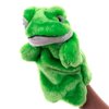 Plush Puppets Frog Hand Puppet Animals Toys for Kids Imaginative Pretend Play Storytelling Green