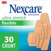 Nexcare Nexcare Comfort Flexible Fabric Bandage Latex Free Assorted Sizes, Assorted Sizes 30 each (Pack of 3)