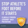Lotrimin Athlete's Foot Daily Prevention Medicated Foot Powder Bottle, 3 Ounce