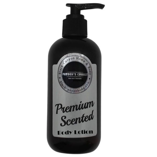 Payden's Cobalt Sapphire Pools For Men Scented Luxury Body Lotion with Lanolin and Jojoba Oil, 8 Oz