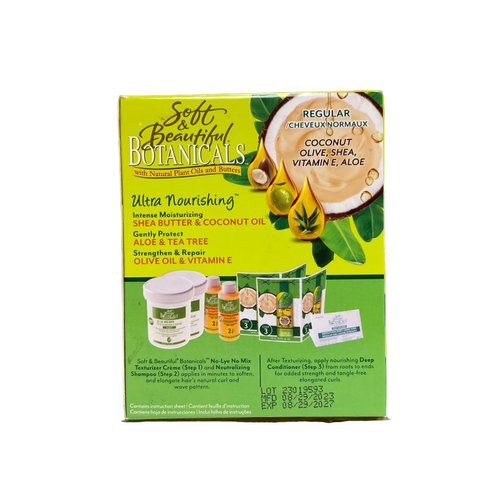 Soft & Beautiful Botanicals Texturizer [Regular] (Pack of 2)