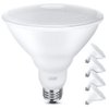 Feit Electric LED PAR38 Bulbs, 75W Equivalent, Non Dimmable, 3000k Bright White, 750 Lumens, 10 Year Lifetime, E26 Base, PAR38 Flood Lights, CRI 90, Damp Rated, 4 Pack, PAR38/930CA10K/MP/4