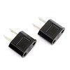 220 to 110 Travel Adapter (Korea to USA) Set of 2