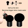 abyomon Air Cushion CC Cream, Mushroom Head Foundation, Moisturizing BB Cream Concealer Makeup Base Long Lasting with Mushroom Makeup Sponge (Natural)