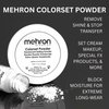 Mehron Makeup Colorset Powder | Translucent Powder Setting Powder | Face Powder For Special Effects, Halloween, & Film 0.5 oz (14 g)
