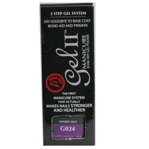 Gel II Soak-Off Gel Polish, Inside Out, 0.47 Ounce