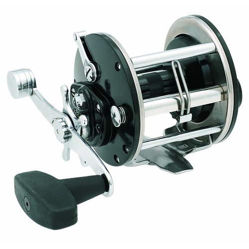 PENN General Purpose Level Wind Conventional Nearshore/Lake Fishing Reel, HT-100 Star Drag, max of 10lb | 4.5kg, Machined and Anodized Aluminum Spool with Bakelite Sideplates, 290yd/20lbs, Black