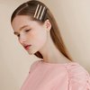 12 Pcs Alligator Hair Clips Metal Hair Barrettes Solid Color Duckbill Hair Pins Long and Thin Hair Clips for Women and Girls Hair Accessories