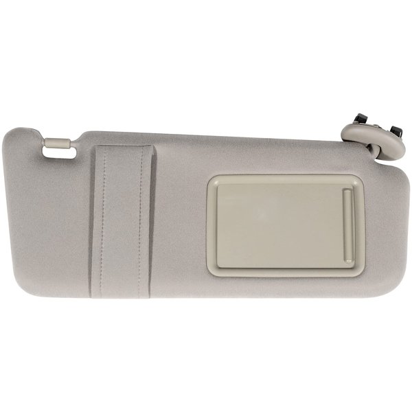 SCITOO Right Passenger Side Beige Sun Visor Assembly fit for 2006 2007 2008 2009 2010 2011 for Toyota for Camry Without Sunroof(74320-06780-E0)