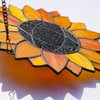 BOXCASA Sunflower Gifts Stained Glass Window Hangings,Sunflower Suncatcher Best Teacher Gifts for Women,Sunflower Decor Suncatcher for Window,Home Decor,Gift for Teacher Mother Grandma