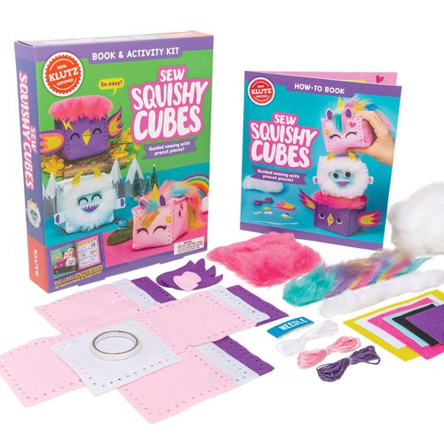 Klutz Sew Squishy Cubes Craft Kit