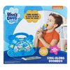 eKids Blues Clues Toy Sing Along Boombox for Kids, Musical Toy for Toddlers, Kids Boombox with Microphone and Built-in Music, Connects to Mp3 Player Aux in Audio Device