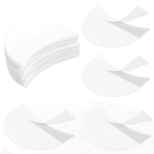 Sliverdew 100 Pcs Eyeshadow Shields Eyeshadow Stencils Lint Free Under Eye Pads Prevent Makeup Residue, Eye Shadow Makeup Patches for Eyeliner, Eyelash Extensions and Lip Makeup